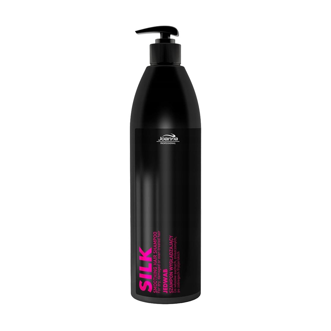 Шампунь Joanna Professional Silk Smoothing Hair Shampoo з шовком, для пошкодженого волосся, 1 л